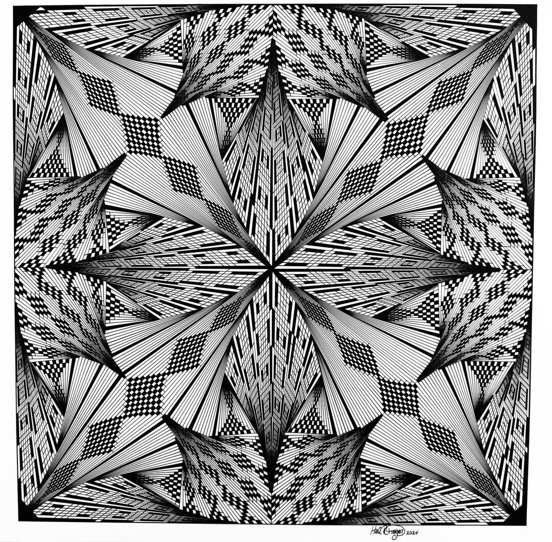 Hal Trager - Obra: An optical Dream - Foto: Divulgação Hal Trager