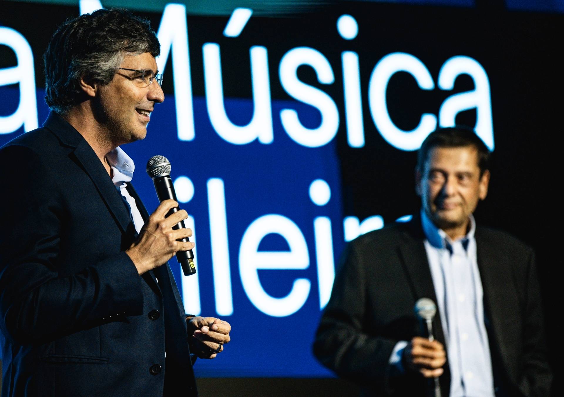 André Esteves e Zé Mauricio Machline - Prêmio BTG Pactual da Música Brasileira - foto Roncca