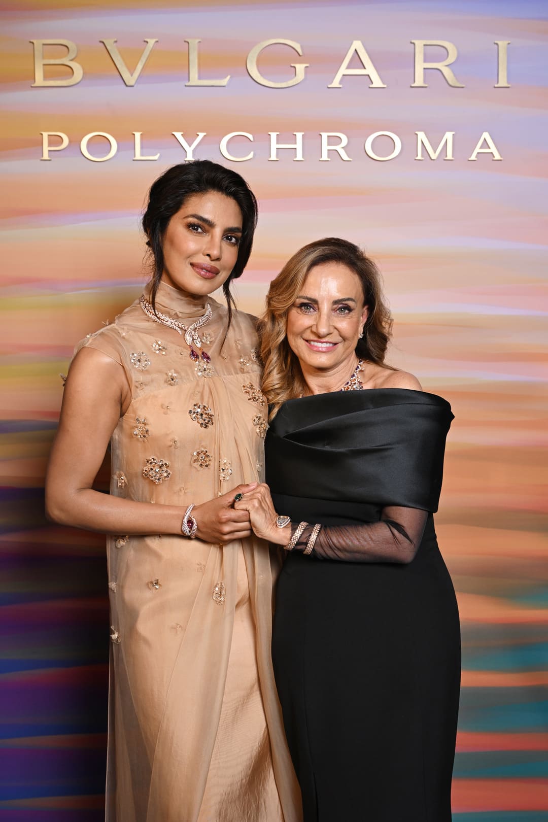 Priyanka Chopra Jonas e Lucia Silvestri -Bvlgari Polychroma - Foto Divulgação
