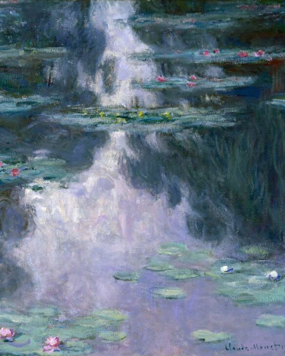 Claude Monet, Water Lilies (Nymphéas), 1907. © The Museum of Fine Arts, Houston_ Foto: Thomas R. DuBrock