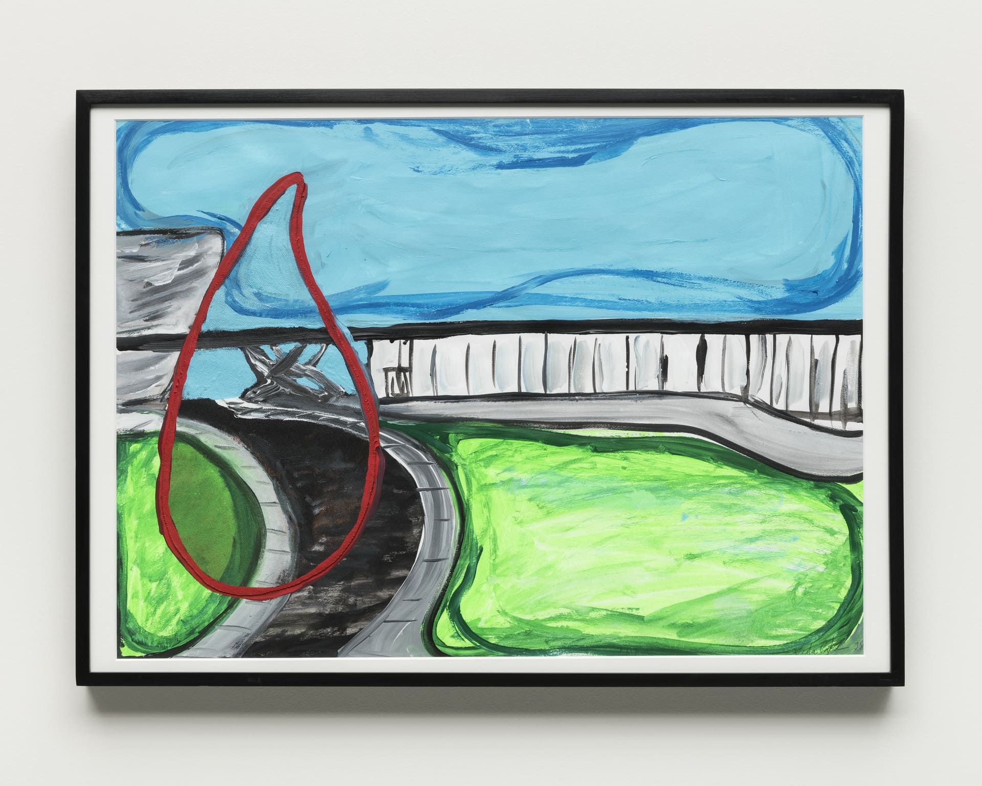 Leda Catunda, MAM, 1998. Coleção Museu de Arte Moderna de São Paulo. Foto_ Ding Musa